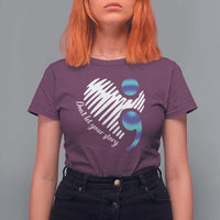 Suicide Prevention T Shirt For Women Don't Let Your Story End