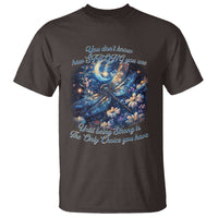 Suicide Prevention Dragonfly T Shirt You Don't Know How Strong You Are - Wonder Print Shop