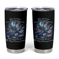 Suicide Prevention Dragonfly Tumbler Cup You Don't Know How Strong You Are