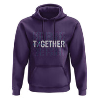 Suicide Prevention Support Hoodie We Fight Together Squad - Wonder Print Shop