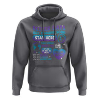 Suicide Prevention Hoodie Stay Here Better Dy Are Coming Soon - Wonder Print Shop