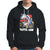 Santa Jaws Shark Christmas At The Beach Hoodie - Wonder Print Shop