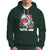 Santa Jaws Shark Christmas At The Beach Hoodie - Wonder Print Shop