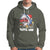 Santa Jaws Shark Christmas At The Beach Hoodie - Wonder Print Shop