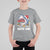 Santa Jaws Shark Christmas At The Beach T Shirt For Kid - Wonder Print Shop