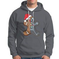 Christmas Hoodie Gingerbread Skeleton X-Ray Tech Nurse - Wonder Print Shop