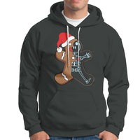 Christmas Hoodie Gingerbread Skeleton X-Ray Tech Nurse - Wonder Print Shop