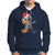 Christmas Hoodie Gingerbread Skeleton X-Ray Tech Nurse - Wonder Print Shop