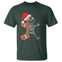 Christmas T Shirt Gingerbread Skeleton X-Ray Tech Nurse - Wonder Print Shop