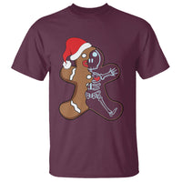 Christmas T Shirt Gingerbread Skeleton X-Ray Tech Nurse - Wonder Print Shop