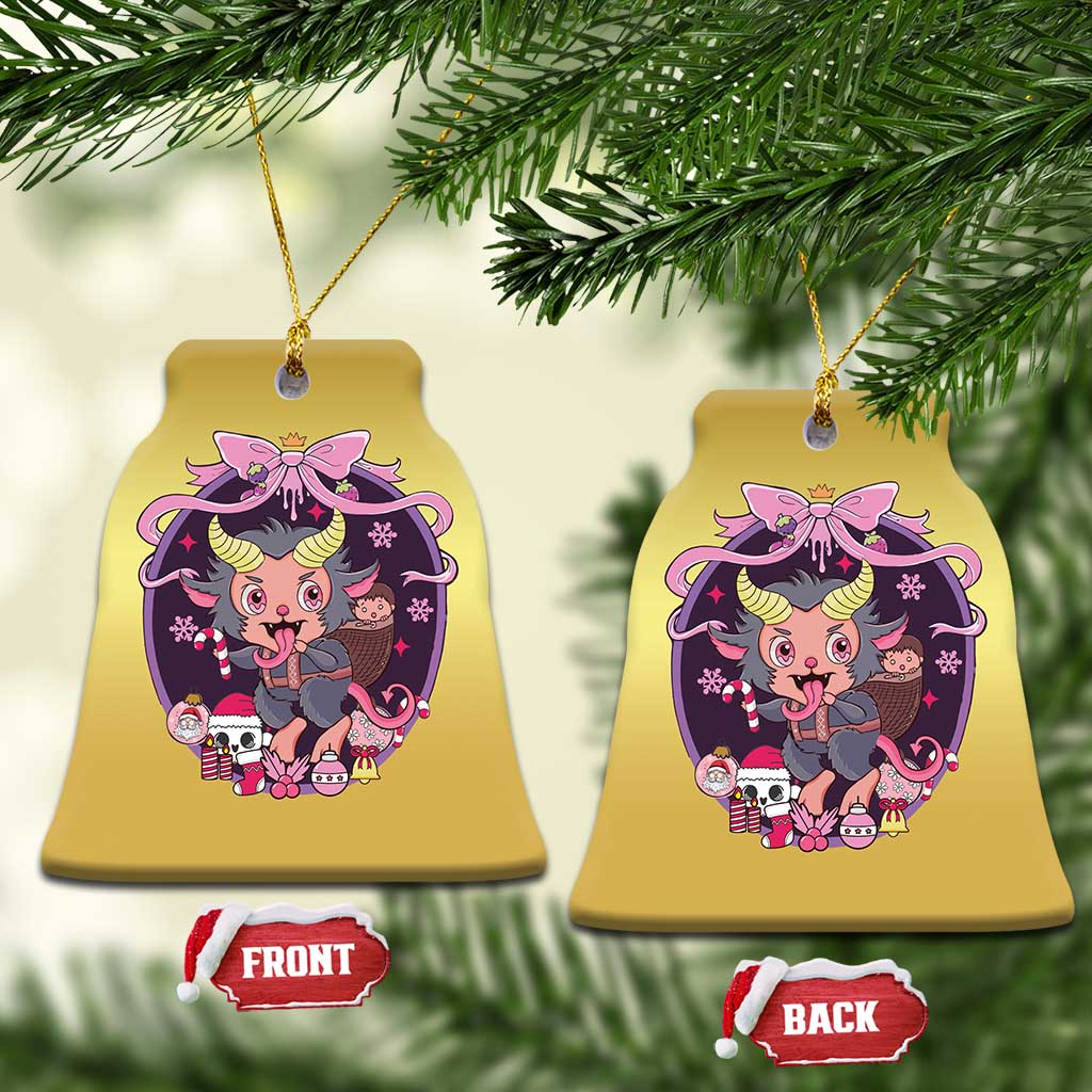 Christmas Kawaii Pastel Krampus Christmas Ornament - Wonder Print Shop