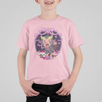 Kawaii Pastel Krampus Cute Creepy Christmas T Shirt For Kid - Wonder Print Shop