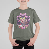 Kawaii Pastel Krampus Cute Creepy Christmas T Shirt For Kid - Wonder Print Shop