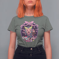 Kawaii Pastel Krampus Cute Creepy Christmas T Shirt For Women - Wonder Print Shop