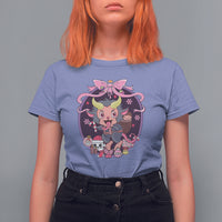 Kawaii Pastel Krampus Cute Creepy Christmas T Shirt For Women - Wonder Print Shop