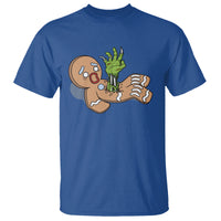 Scary Zombie Gingerbread Krampus Christmas Broken Cookie T Shirt - Wonder Print Shop