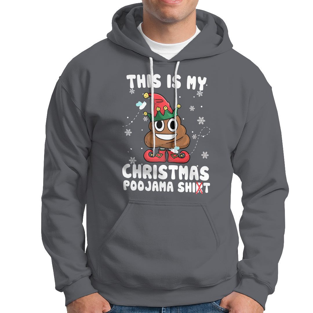 Funny Elf Poop This Is My Christmas Poojama Shirt Hoodie - Wonder Print Shop