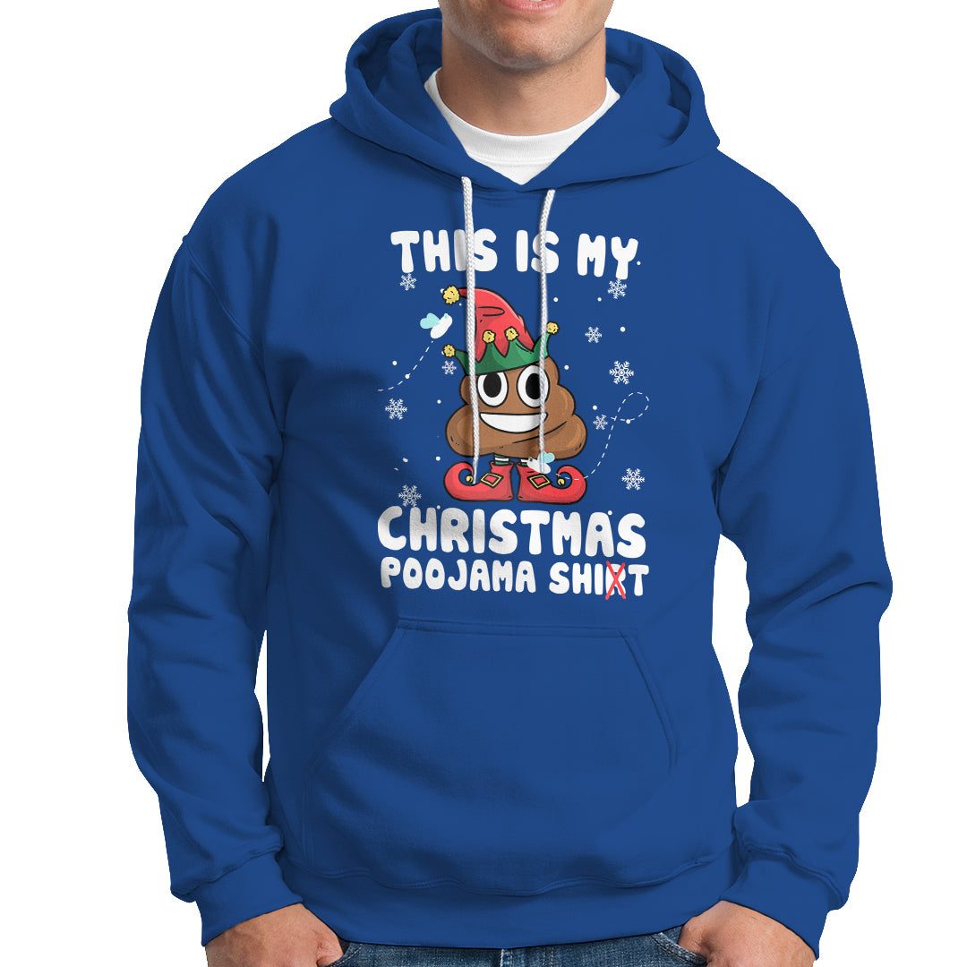 Funny Elf Poop This Is My Christmas Poojama Shirt Hoodie - Wonder Print Shop