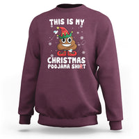 Funny Elf Poop This Is My Christmas Poojama Shirt Sweatshirt - Wonder Print Shop