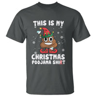 Funny Elf Poop This Is My Christmas Poojama Shirt T Shirt - Wonder Print Shop
