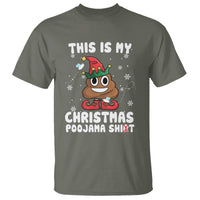 Funny Elf Poop This Is My Christmas Poojama Shirt T Shirt - Wonder Print Shop