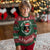 African American Santa Lady Ugly Christmas Sweater Ain't Nothin' But A Christmas Party - Wonder Print Shop