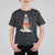 Christmas T Shirt For Kid Snowman Library Book Stack Winter Librarian - Wonder Print Shop