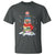Christmas T Shirt Snowman Library Book Stack Winter Librarian - Wonder Print Shop