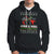 Rock And Roll Merry Christmas Electric Guitar Hoodie - Wonder Print Shop