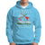 Rock And Roll Merry Christmas Electric Guitar Hoodie - Wonder Print Shop