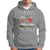 Rock And Roll Merry Christmas Electric Guitar Hoodie - Wonder Print Shop