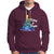 Merry And Bright Colorful Christmas Tree Xmas Holiday Hoodie - Wonder Print Shop