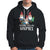 Hanging With My Gnomies Funny Christmas Garden Gnome Hoodie - Wonder Print Shop