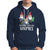 Hanging With My Gnomies Funny Christmas Garden Gnome Hoodie - Wonder Print Shop