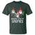 Hanging With My Gnomies Funny Christmas Garden Gnome T Shirt - Wonder Print Shop