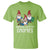 Hanging With My Gnomies Funny Christmas Garden Gnome T Shirt - Wonder Print Shop
