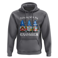 Hanging With My Gnomies Cute Xmas Gnome Hoodie