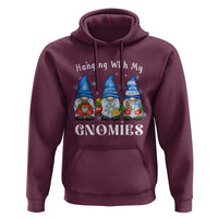 Hanging With My Gnomies Cute Xmas Gnome Hoodie
