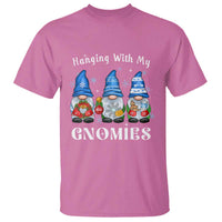 Hanging With My Gnomies Cute Xmas Gnome T Shirt - Wonder Print Shop