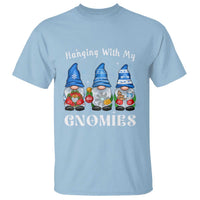 Hanging With My Gnomies Cute Xmas Gnome T Shirt - Wonder Print Shop