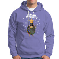 Baaah Humbug Funny Sheep Anti Christmas Lights Hoodie - Wonder Print Shop