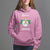 Fleece Navidad Cute Sheep Christmas Lights Hoodie - Wonder Print Shop