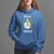 Fleece Navidad Cute Sheep Christmas Lights Hoodie - Wonder Print Shop
