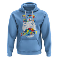 Autism Awareness Hoodie Rocking To A Different Tune Autistic Gamer - Wonder Print Shop