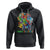 Autism Awareness Hoodie Embrace Differences Puzzle Dinosaur - Wonder Print Shop