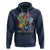 Autism Awareness Hoodie Embrace Differences Puzzle Dinosaur - Wonder Print Shop