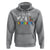 Autism Awareness Hoodie It's Ok To Be Different Puzzle Dinosaur - Wonder Print Shop