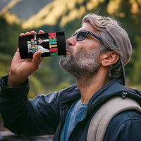 Giraffe Autism Seeing World Different Angle 4 in 1 Can Cooler Tumbler