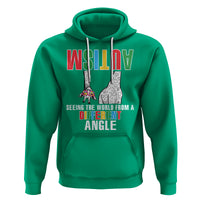 Giraffe Autism Seeing World Different Angle Hoodie - Wonder Print Shop