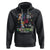 Autism Awareness Hoodie It's Ok To Be Different Puzzle Giraffe - Wonder Print Shop